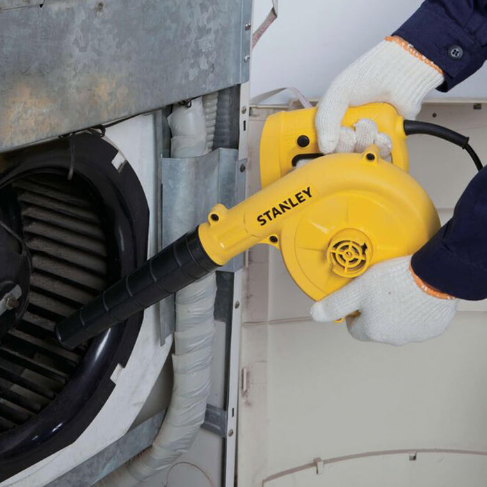 herramienta electricas e inalambricas pistola aspiradora sopladora electrica de 600w stanley stpt600 b3 stanley stpt600 b3 madecento
