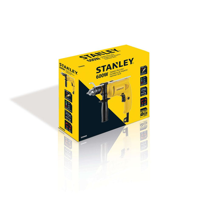 herramienta electricas e inalambricas taladro percutor de 1 2 600w 2900rpm stanley sdh600 b3 stanley sdh600 b3 madecento