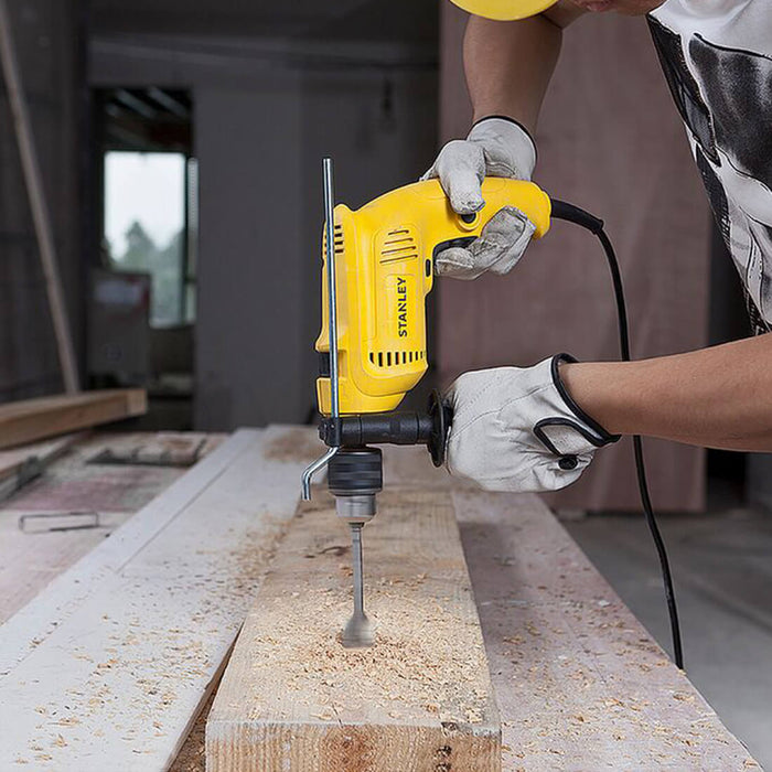 herramienta electricas e inalambricas taladro percutor de 1 2 600w 2900rpm stanley sdh600 b3 stanley sdh600 b3 madecento