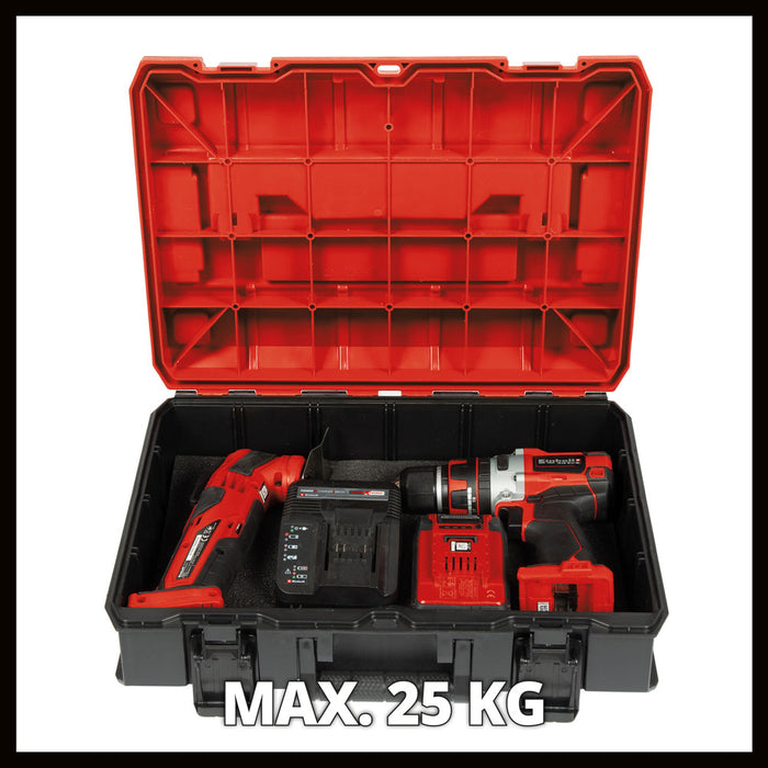 herramientas accesorios para herramientas maletin modularinhell case s f de herramientas carga 25 kginhell 4540011 madecentro