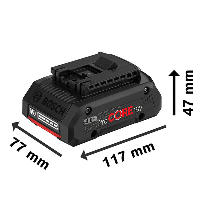 Batería de iones de litio  ProCORE 18V 4,0 Ah Bosch