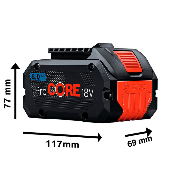 Batería de iones de litio  ProCORE 18V 8,0Ah Bosch