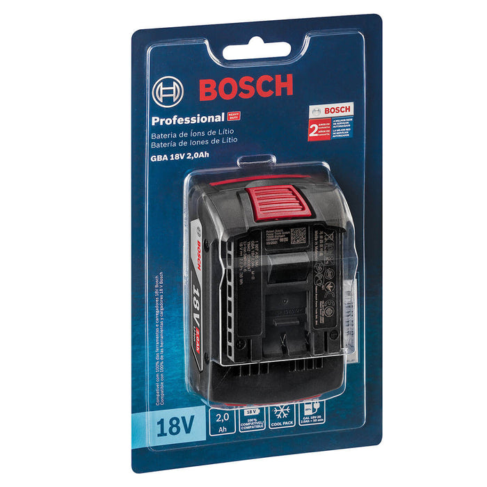 Batería de iones de litio 18V  GBA 18V 2,0 Ah Bosch