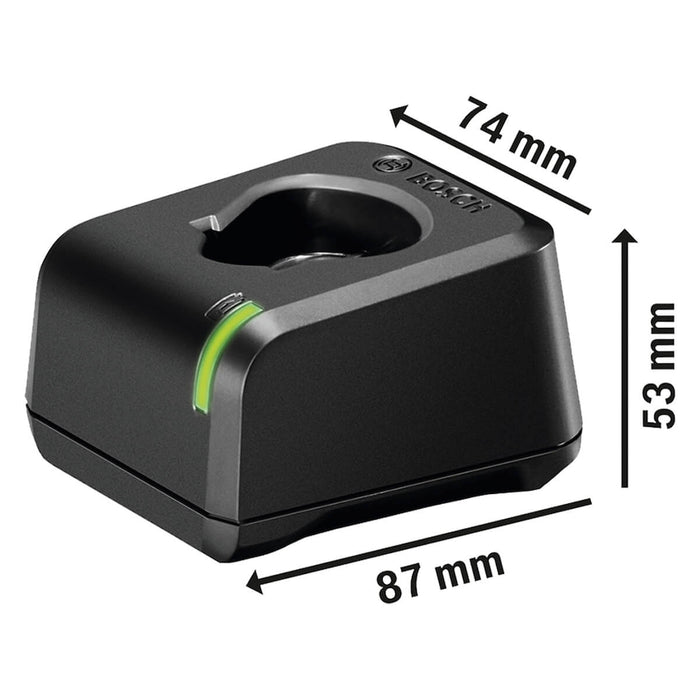 Cargador compacto 12 V. Ideal para herramientas ligeras marca Bosch