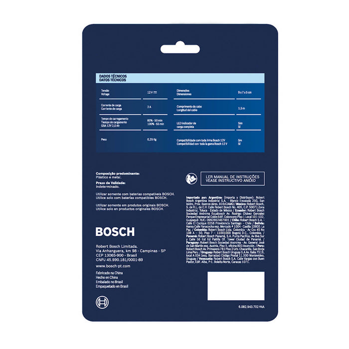 Cargador estándar 12 V – práctico y eficiente para uso diario