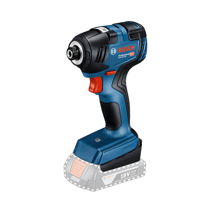 Combo Bosch Taladro GSB 185 LI con Llave de impacto GDR 18V 200 dos baterías y maletín
