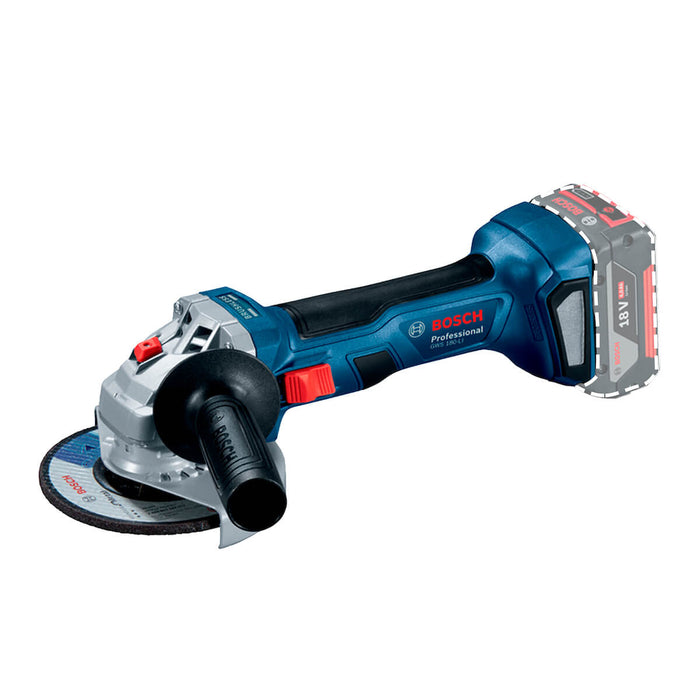Combo Bosch Taladro GSB 185 LI con Pulidora GWS 180 LI 18V y dos baterías