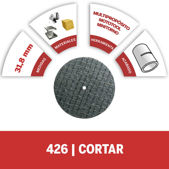 Disco de corte reforzado 31,8 mm para metal, madera y plástico marca Bosch