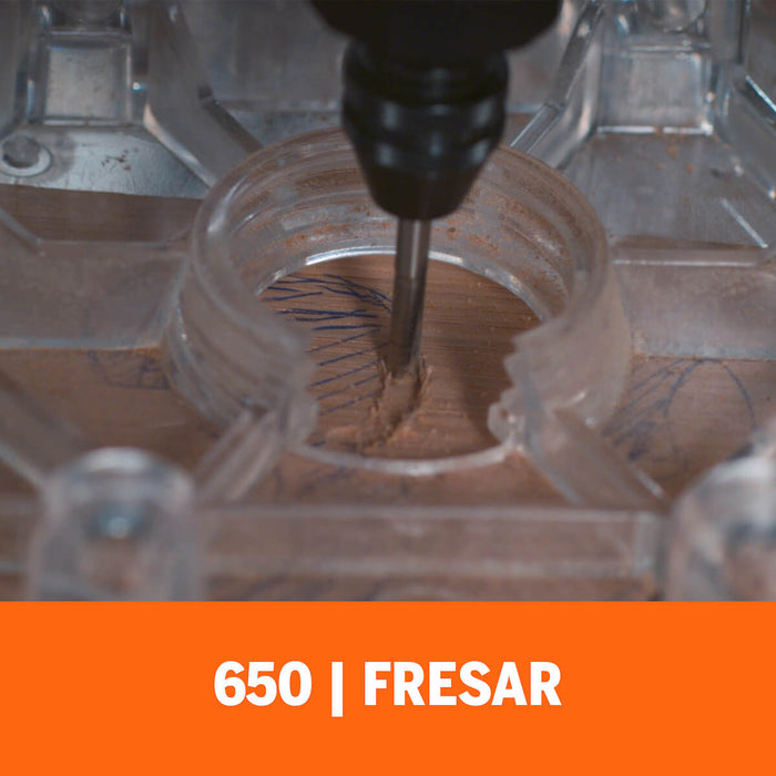 Fresa recta de 3,2mm marca Bosch