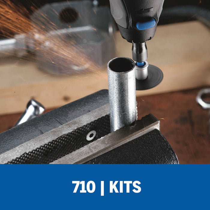 Kit accesorios mototool x160 piezas: corte, limpieza, pulido, esmerilado, grabado, tallado, lijado