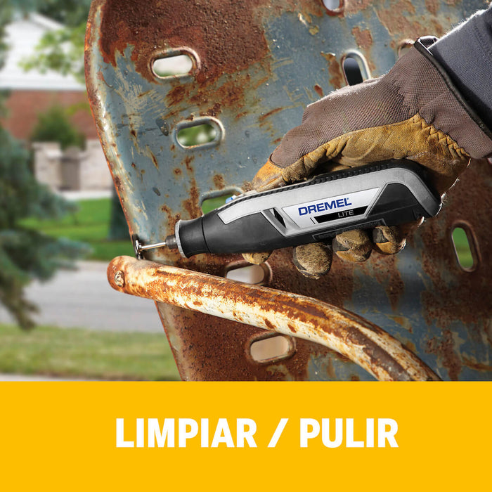 Lite Mototool Inalámbrico Batería de Litio con 10 Accesorios