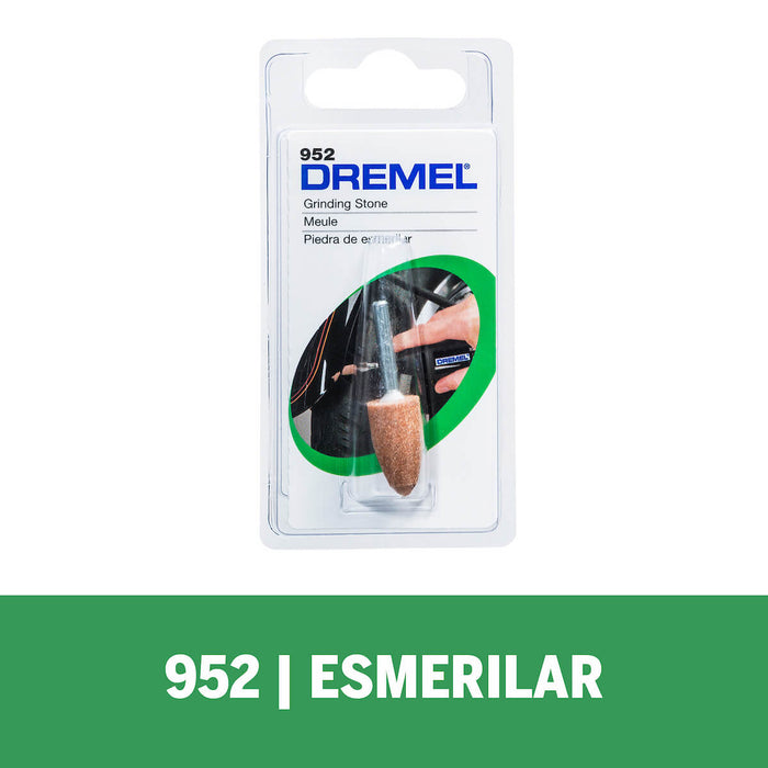 Piedra de esmerilado punta oval gruesa 9,5 mm marca Bosch