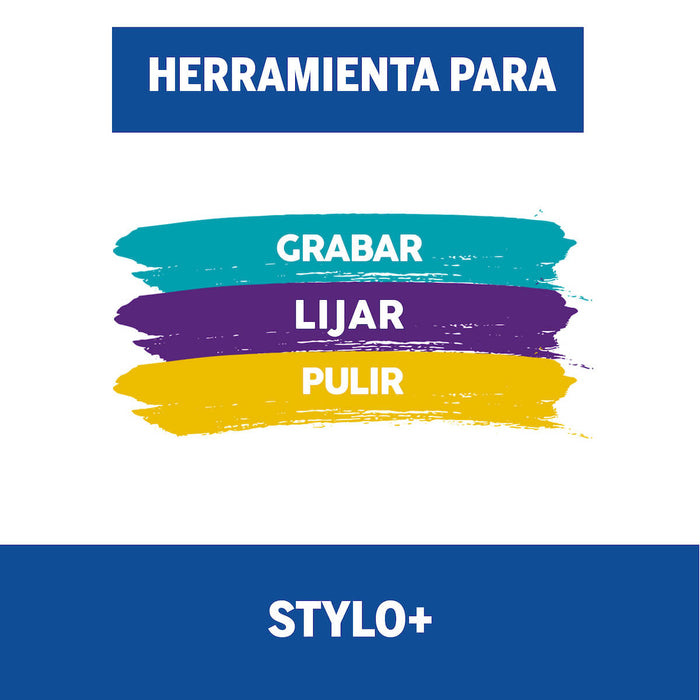 Stylo+ Mototool Con 15 Accesorios