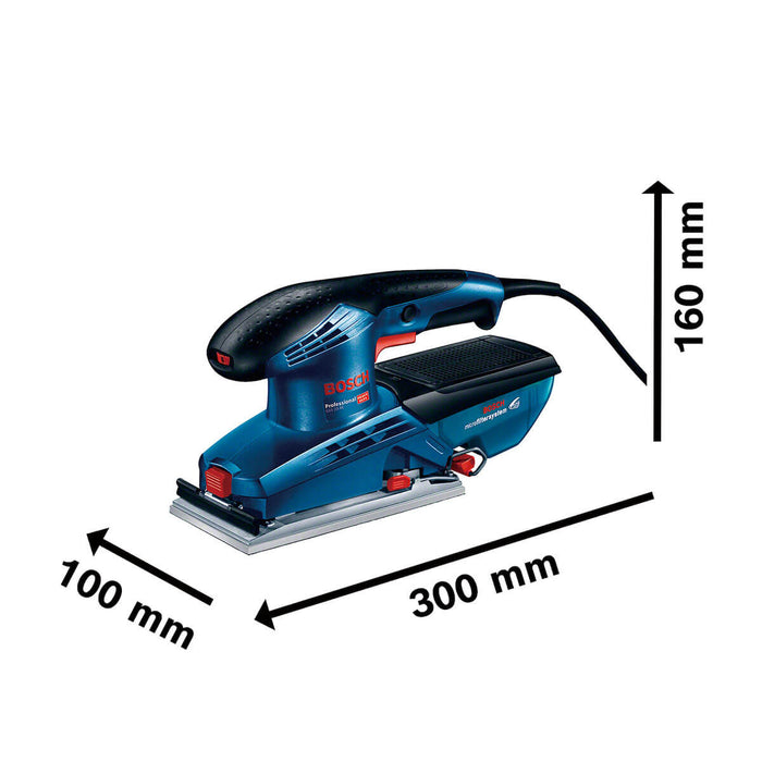 Lijadora orbital  190W Colector de polvo GSS 23 AE Bosch