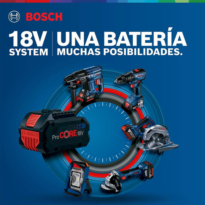 Lijadora orbital inalambrica 18V GSS 18V-10, + Kit 2 Baterías 18V 2,0 Ah + Cargador GAL 18V-20 Marca Bosch