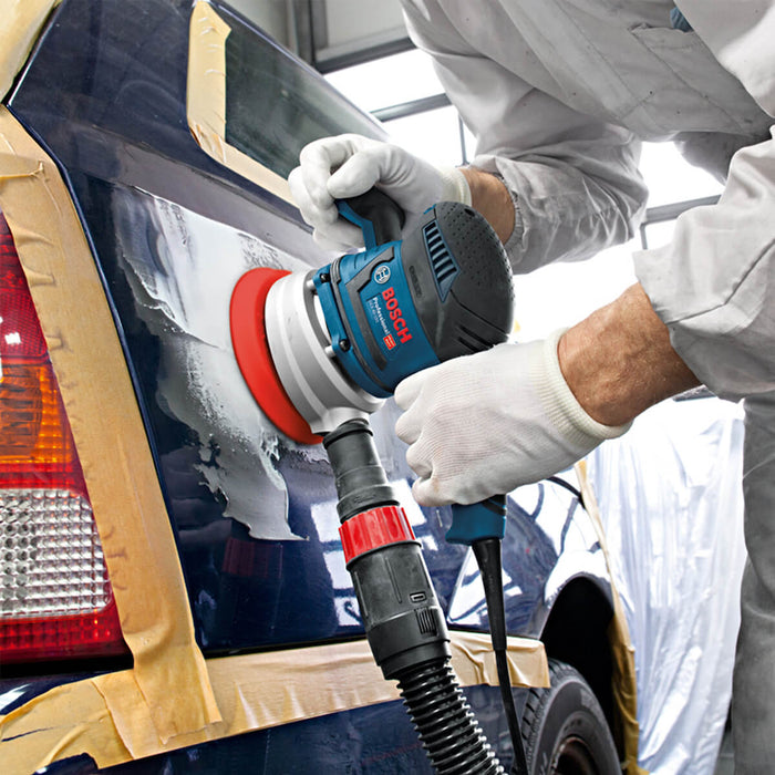 Lijadora orbital profesional 150 mm 400 W para acabados finos marca Bosch