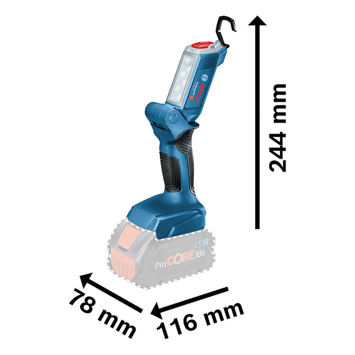 Linterna inalámbrica 18V GLI 18V-300 300 Lm Sin Bateria /Sin cargador Bosch