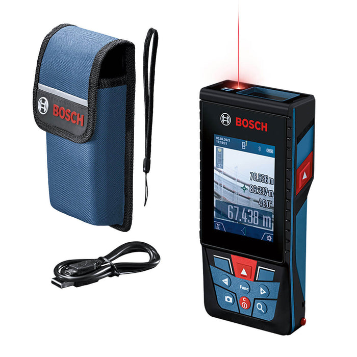 Medidor láser GLM 150-27 C alcance 150m con Bluetooth Bosch