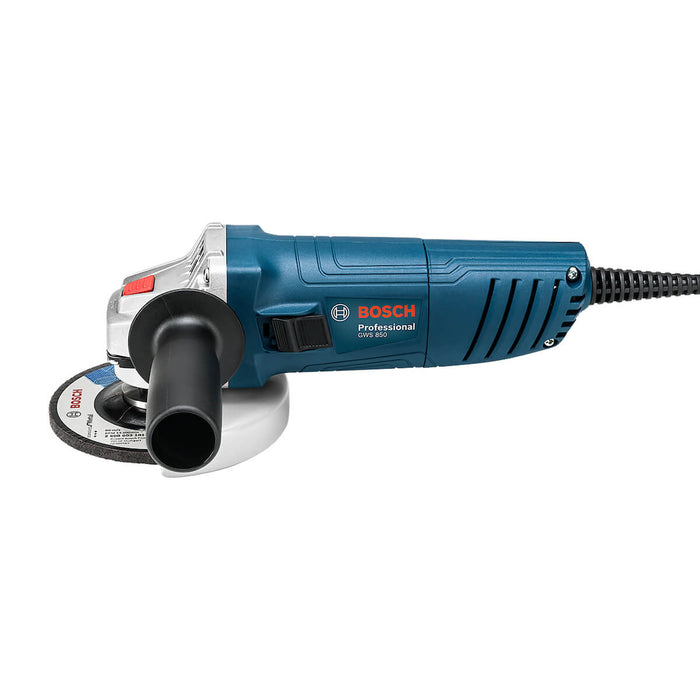 Mini pulidora angular GWS 850 de 4,5" 850 W 220 V, portátil marca Bosch