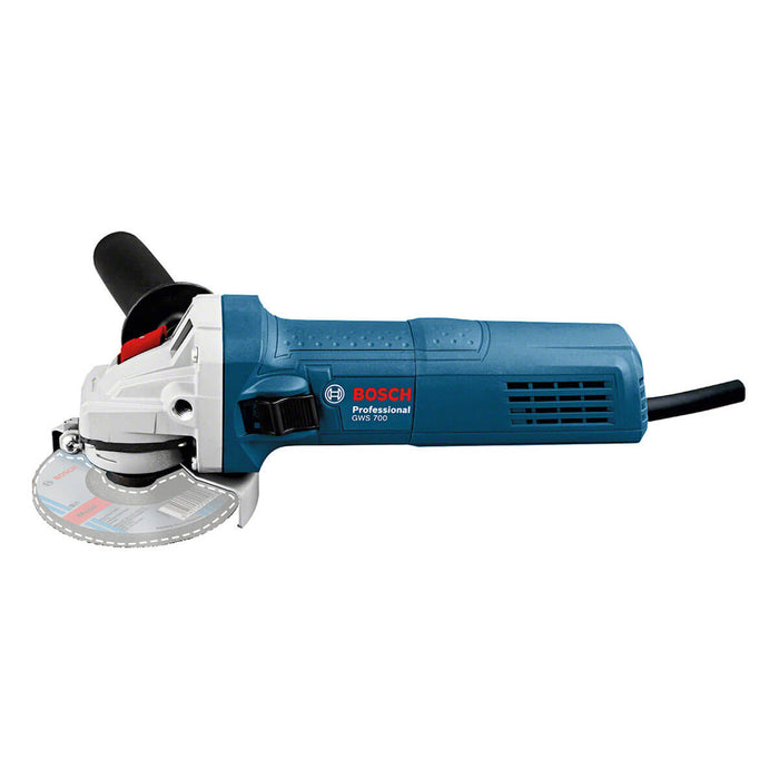 Pulidora 4 1/2" 710W  710W, 5 discos GWS 700 Bosch