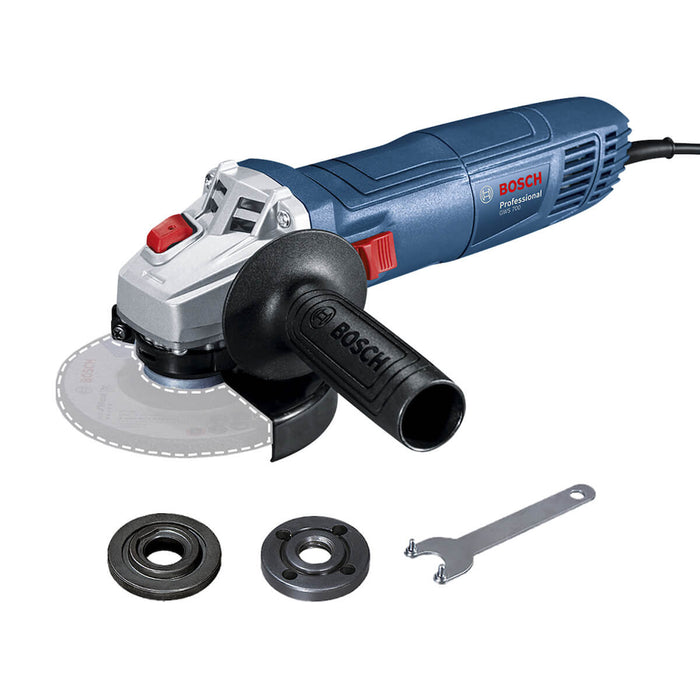 Pulidora angular GWS 700 eje 5/8", 710 W, 110 V marca Bosch