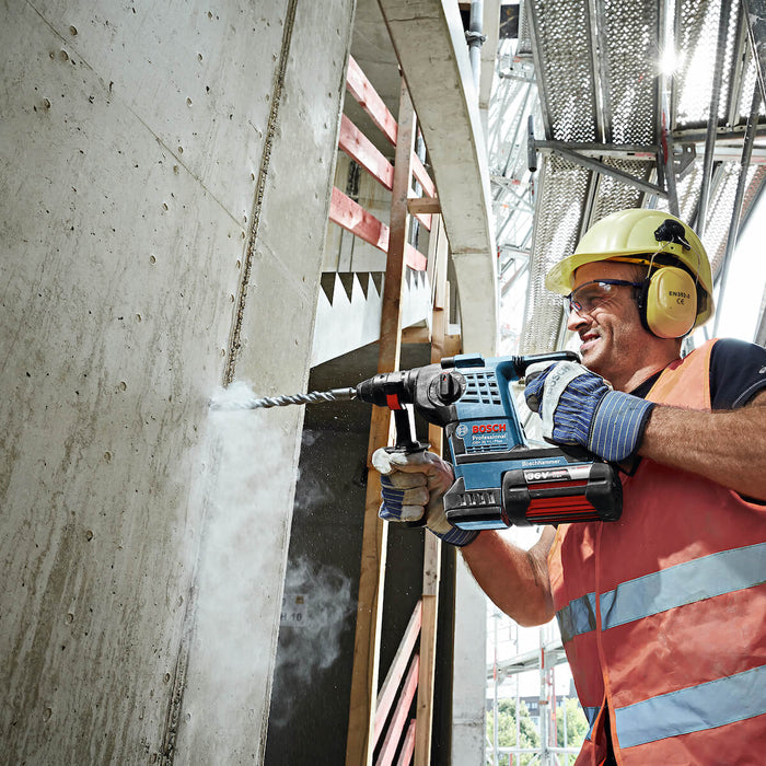 Rotomartillo inalámbrico 36 V con 2 baterías y maletín para uso profesional