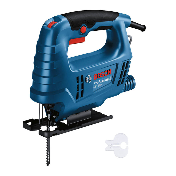 Sierra caladora GST 680 110V 500W con 1 hoja de corte Bosch