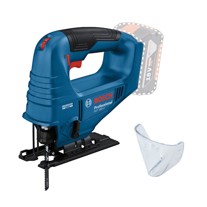 Sierra caladora inalámbrica GST 183-LI sin batería ni cargador, con hoja incluida