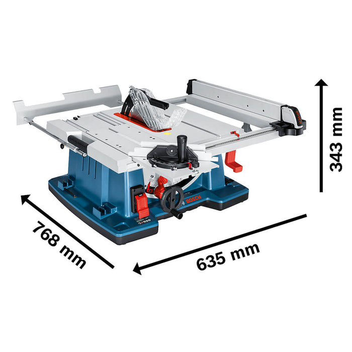 Sierra de Mesa inalámbrica 18V GTS 18V-216 Brushless Sin Bateria/Sin cargador Bosch