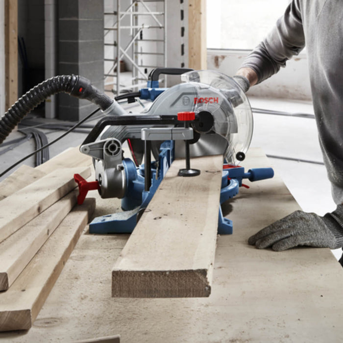 Sierra ingleteadora GCM 254, 110 V 1750 W con disco 80 dientes