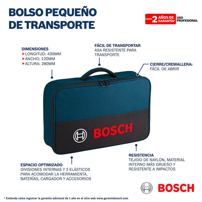 Bolso de transporte de herramientas pequeño Bosch