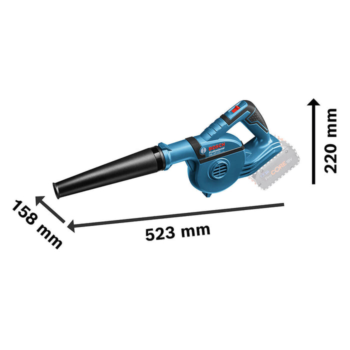 Soplador inalámbrico 18V GBL 18V-120,Sin Bateria/Sin cargador Bosch