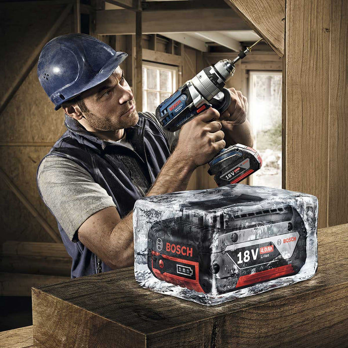 Kit  2 baterías 18V 4,0Ah  y cargador GAL 1880 CV Bosch