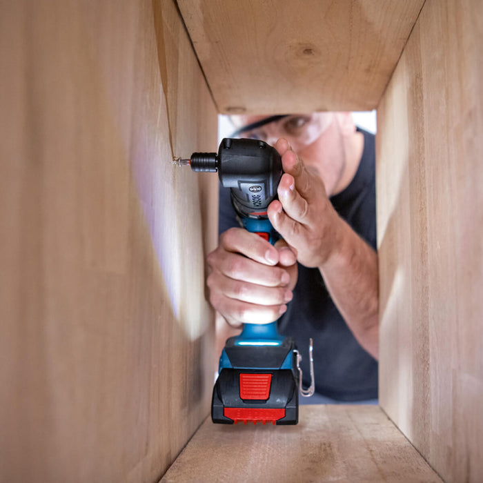 Taladro atornillador inalámbrico sin batería ni cargador, motor brushless