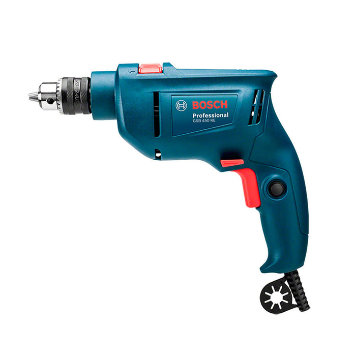 Taladro percutor 3/8" profesional de 450W marca Bosch