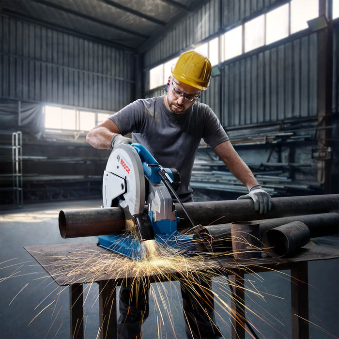 Tronzadora para metal con disco de 14" y motor de alto rendimiento