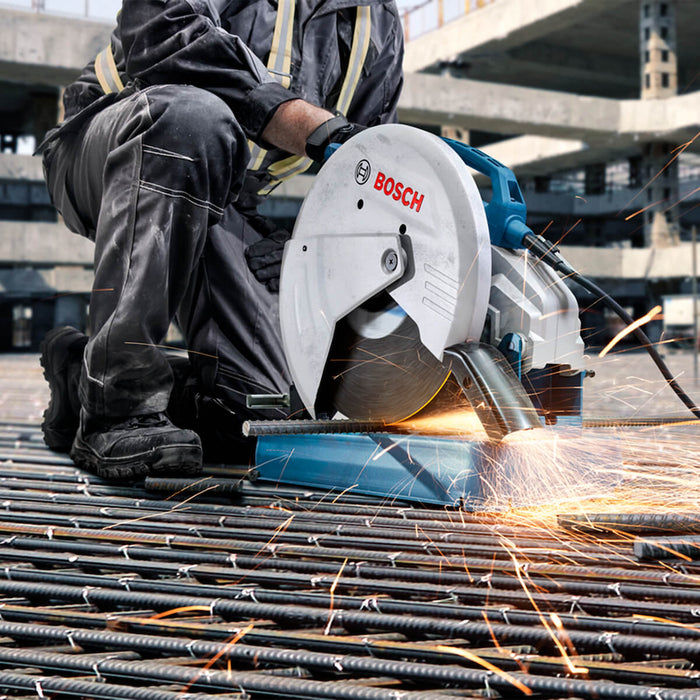 Tronzadora para metal con disco de 14" y motor de alto rendimiento