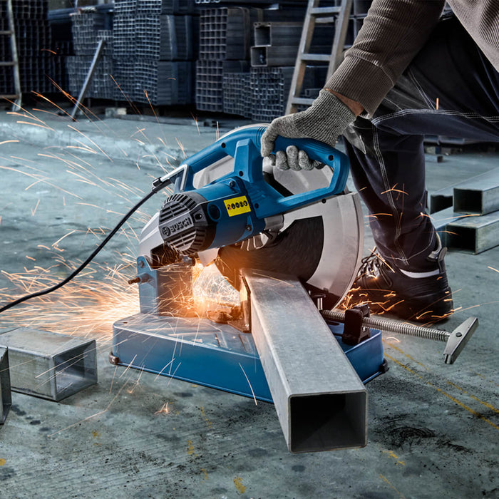 Tronzadora para metal con disco de 14" y motor de alto rendimiento