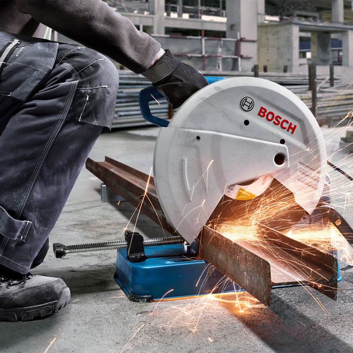 Tronzadora para metal con disco de 14" y motor de alto rendimiento