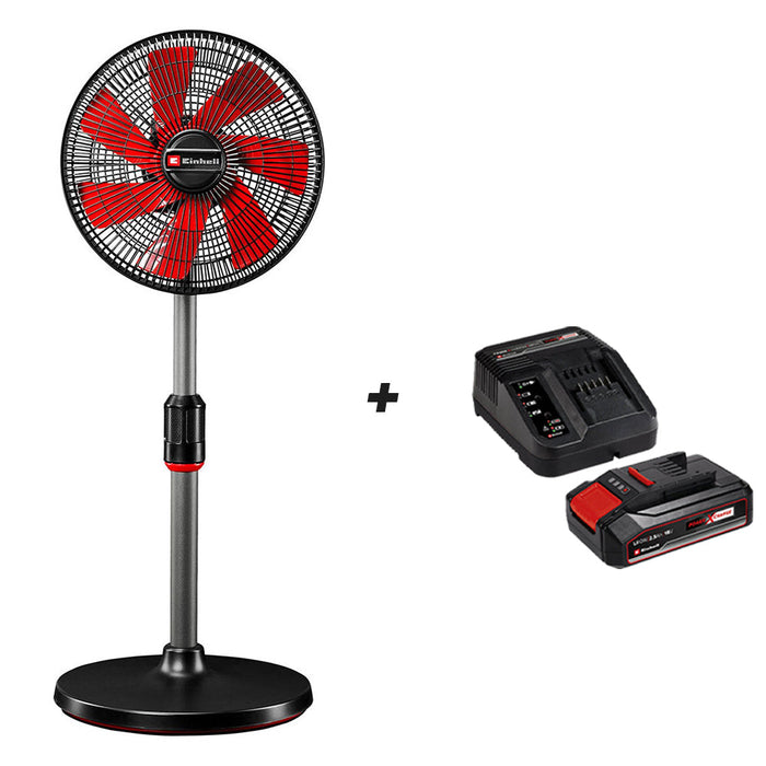 herramientas climatizacion ventilador inalambrico compacto portatilinhell kit 25ahinhell 3408071 4512099 madecentro