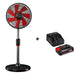 herramientas climatizacion ventilador inalambrico compacto portatilinhell kit 25ahinhell 3408071 4512099 madecentro