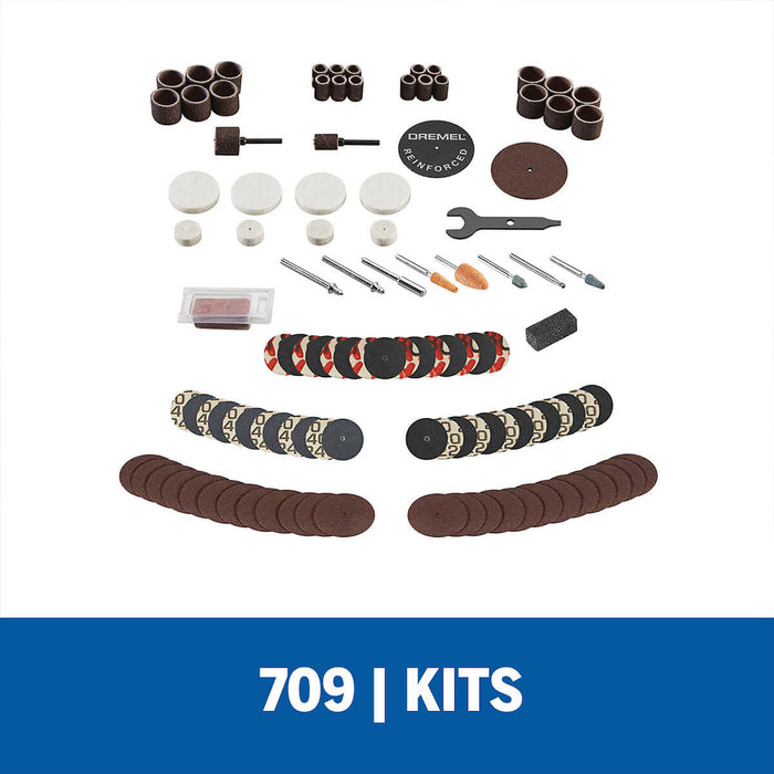 Set/Kit De Accesorios De Mototool 709 de 110 Piezas Dremel