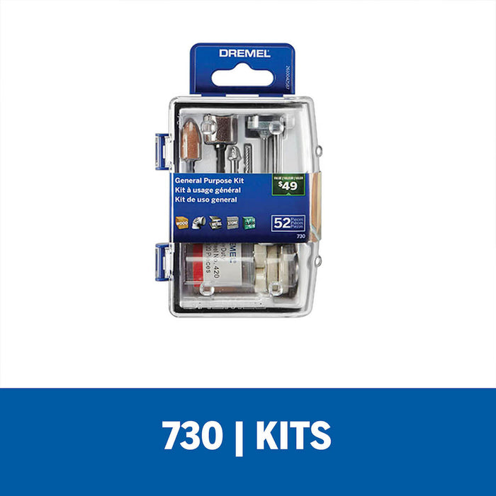 Set/Kit De Accesorios De Mototool 730 de 52 Piezas Dremel