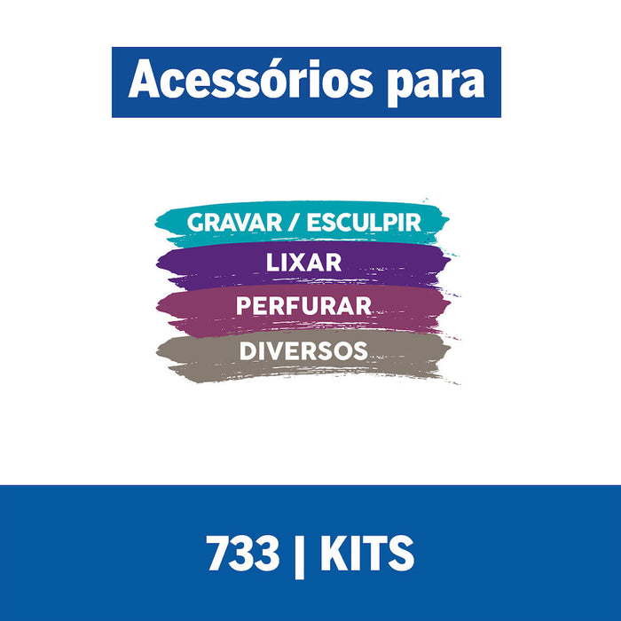 Set/Kit De Accesorios De Mototool 733 de 20 Piezas Dremel