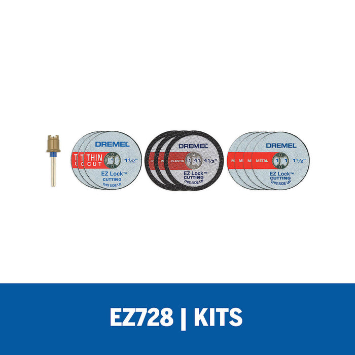 Set/Kit De Accesorios De Mototool EZ728 de 11 Piezas Dremel