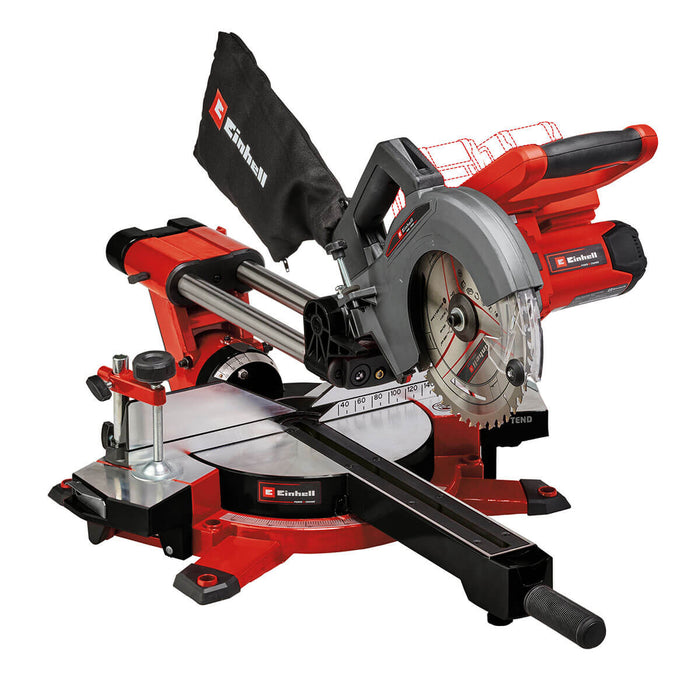 Ingletadora telescópica 36v inalámbrica marca Einhell