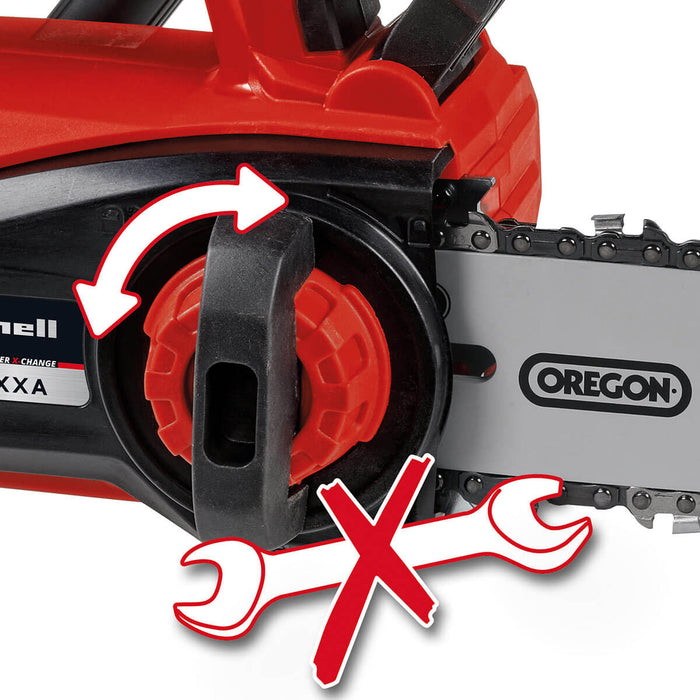 Moto Sierra Inalámbrica a una mano marca Einhell + Cargador y Bateria