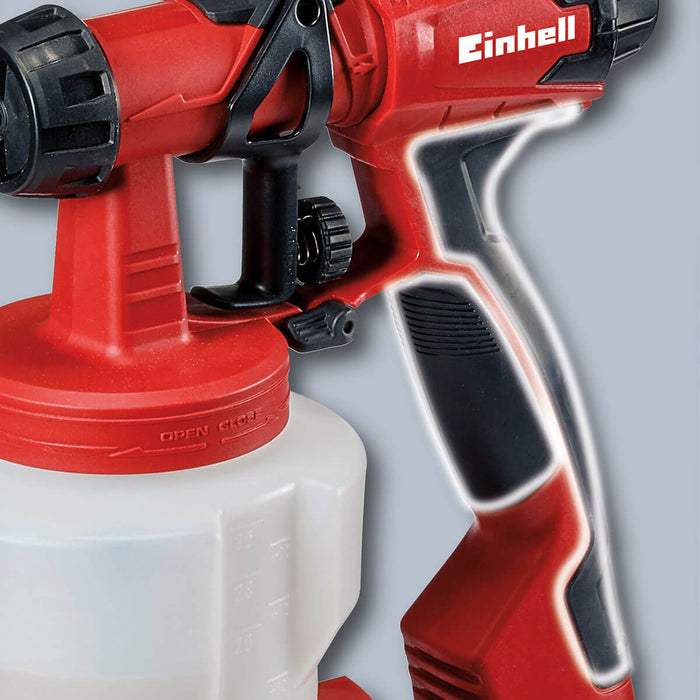 Pistola de pintar eléctrica 700 watts 1000 ml marca Einhell