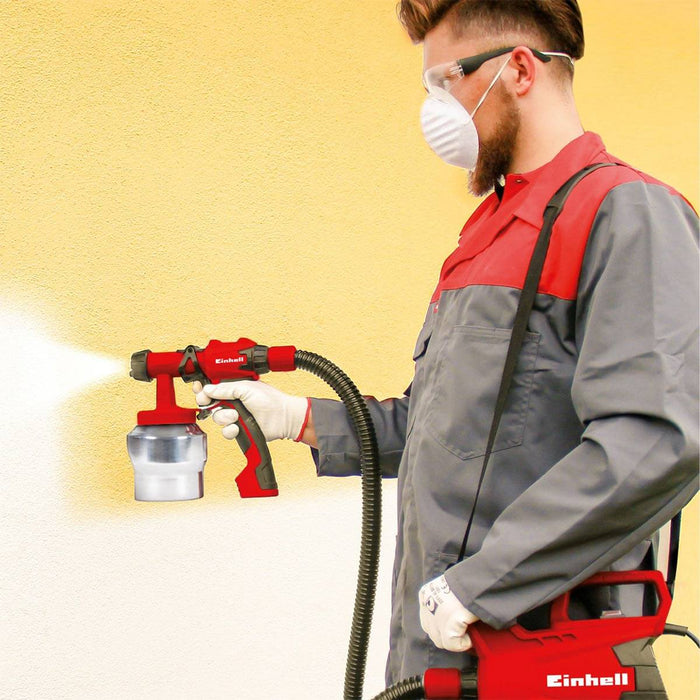 Pistola de pintar eléctrica 700 watts 1000 ml marca Einhell