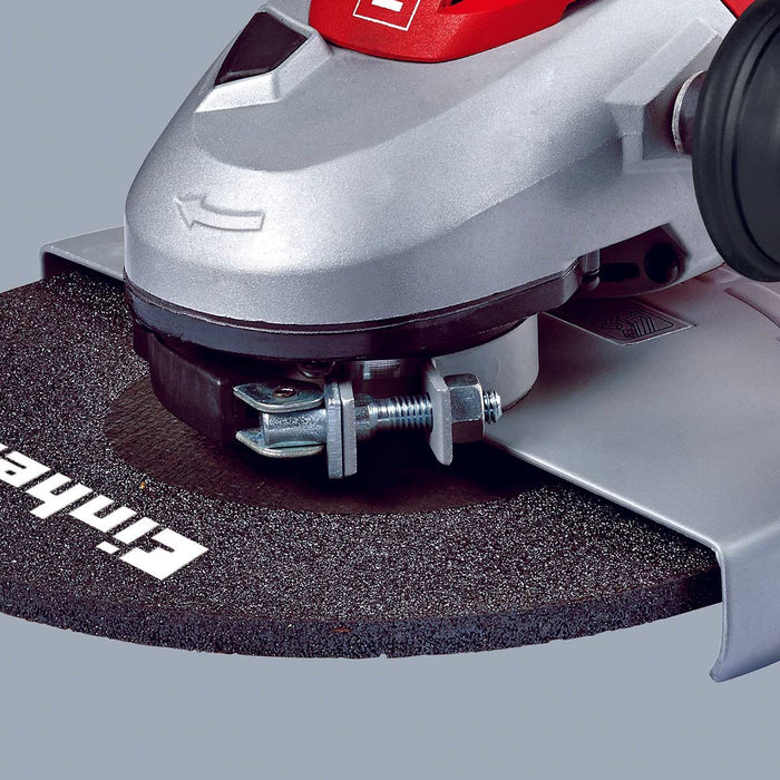 Pulidora 7" 2.300 watts  8600 rpm sistema protección antipolvo interno mango intercambiable 3 posiciones marca Einhell